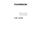 THOMSON VS459 Owners Manual